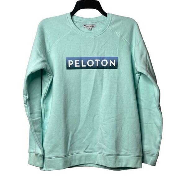 Peloton Womens‎ Classic Pullover Crewneck Long Sleeves Sweatshirt Small New - Picture 10 of 11